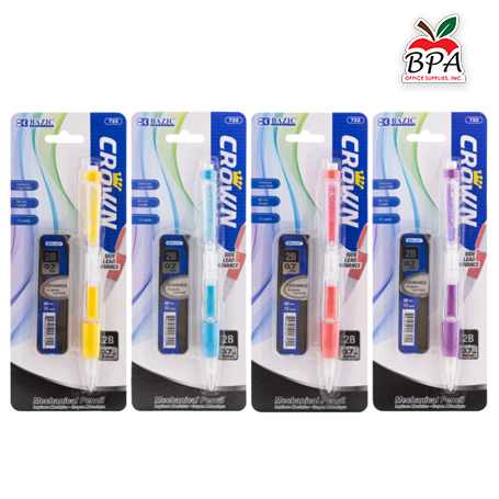 Bazic • Lápiz mecánico "Crown" 0.7mm